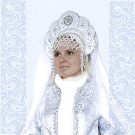 Кокошник Снегурочки- фото 1