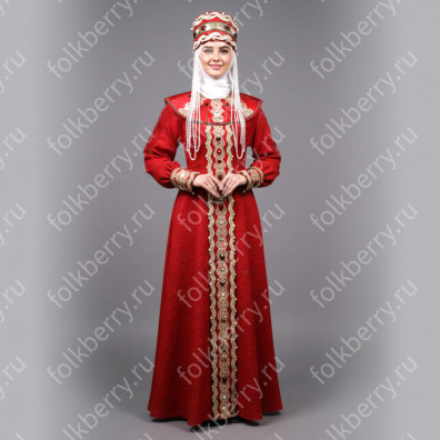 Женский костюм Красная Княжна- фото 1